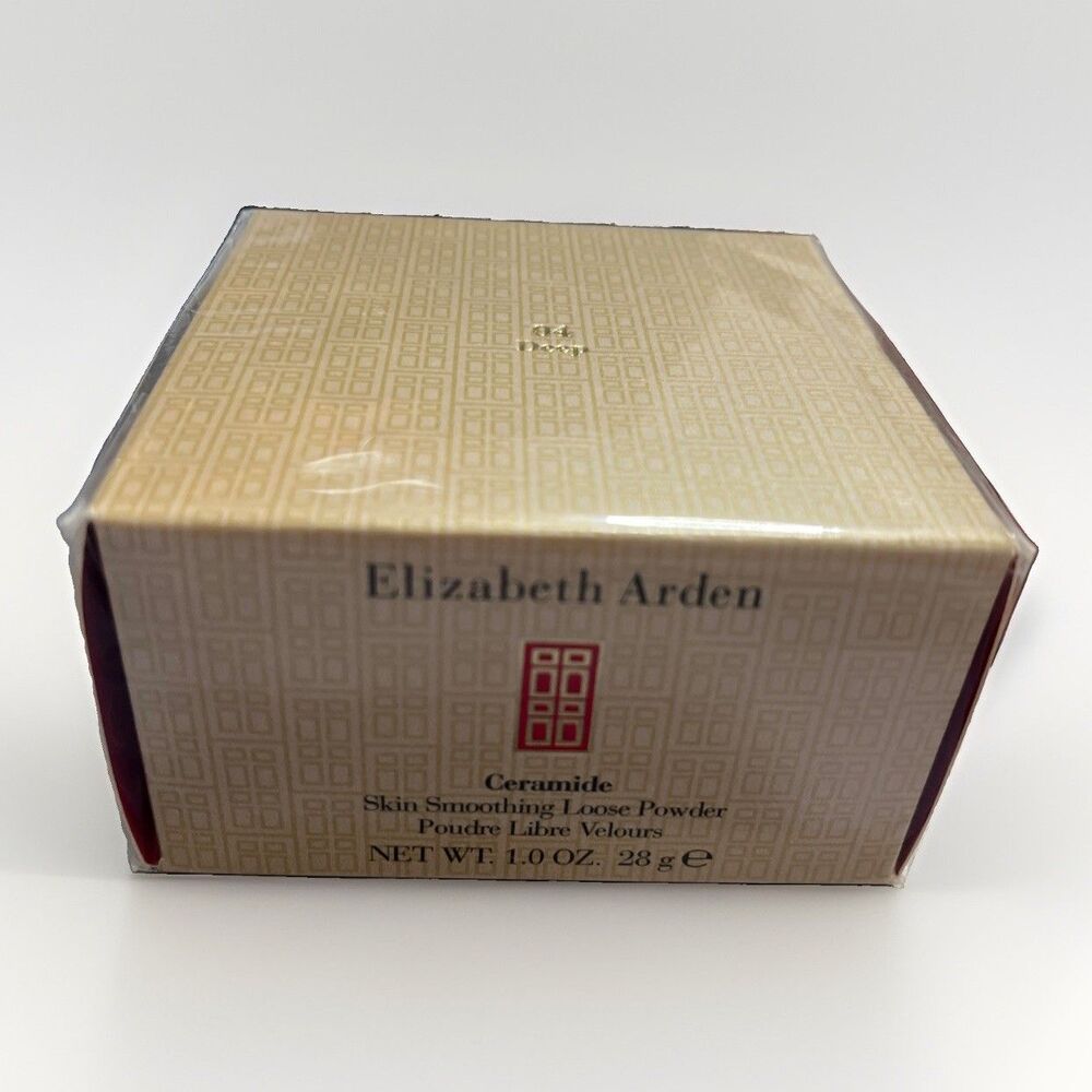 Elizabeth Arden Ceramide Skin Smoothing Loose Powder 1oz 04 Deep Full Size BOXED